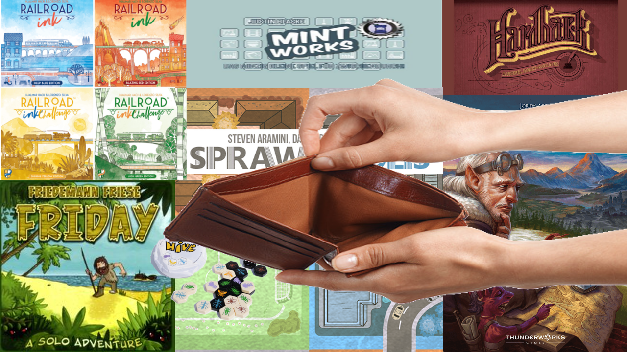 figurki duchów i tereny wyspy rozłożone na planszy Spirit Island